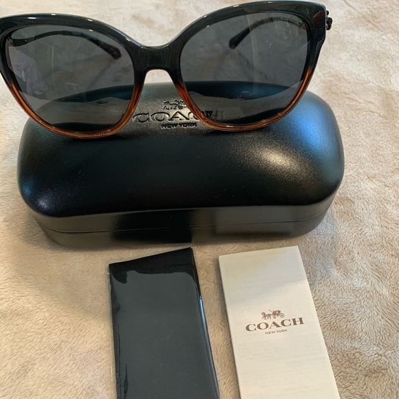New Coach sunglasses